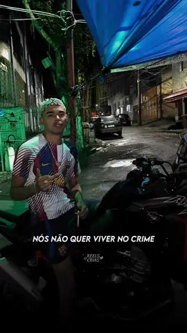 nós tá no crime por falta de opção...