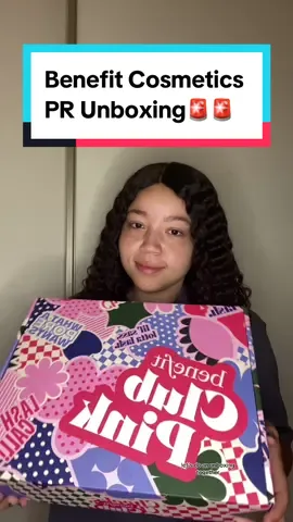 Benefit Cosmetics PR Welcome Package Unboxing Like I’m So Thankful and Happy To Officially Be Apart Of Club Pink💖 #benefitcosmetics #benefitclubpink #gifted #makeupunboxing #unboxingmakeup #newmakeup @Benefit Cosmetics 
