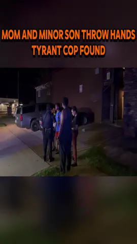 Mom and Minor Son Throw Hands - Tyrant Cop Found p3 #fyp #harveyfreebird #police #freebird4u🦅 #following 