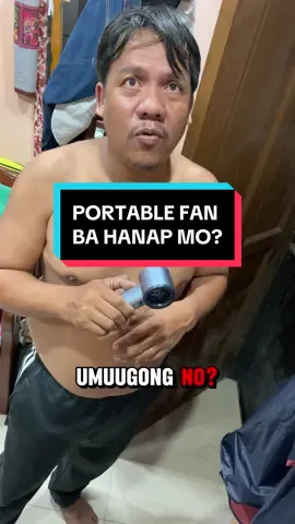 Portable fan ba hanap mo? baka ito na yun!! #fyp #portablefan #goojodoq 