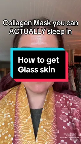 I will shout to the roof tops about how much I love the Medicube Night Wrapping Collagen Mask #skincareroutine #skincaretips #skincareproducts #BeautyTok #koreanskincare 