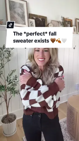 one of my favorite new sweaters for fall 🤎🍂🤍 #fall #fallfashion #fallfashiontrends #falloutfit #falloutfits #dealhunter #fallfashiontrends #falloutfitinspo #fashionistafaves #TiktokShopNewArrivals #Tiktokshopblackfriday #Fallfreshness #sweater #sweaterstyle #sweaterseason 