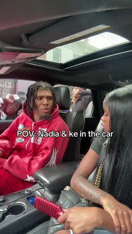 pov: the conversation nadia and ke had in the car 😂 #fyp #messymaj #viral 