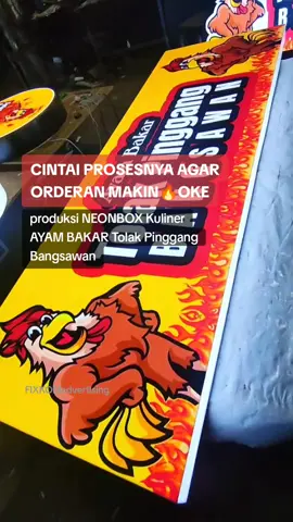 Proses Produksi Neonbox Kuliner 