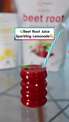 Running low on energy? 🪫 Try this simple beetroot juice sparkling lemonade recipe! It’s refreshing and can give you the lift you need to power through the day! Cheers! ♥️ #tiktoksale #health #EasyRecipes #homemadedrink #wellness #beetroot #tiktoksuperbrandday#mycoreingredients #microingredients 