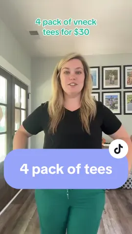 I love when things come in a pack of various colors cause when I find something good I want it in all the colors and this tee is one of those things!  #MomsofTikTok #workootd #momootd #momfashion #basictee #vnecktee #fallfashion #fyp #fypage #fallfashiontrends #plaintees 