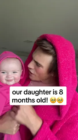 the last clip of her STANDING at 8 months 🥹🥹 this video just shows you how fast time goes by! #babygirl #baby #newborn #pregnancyannouncement 