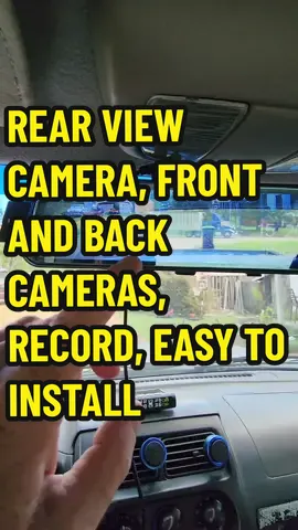 REAR VIEW CAMERA. HAS FRONT CAMERA AND BACK CAMERA, RECORD AND YOU CAN MOVE CAMERA UP AND DOWN. #rearviewcamera #fyp #camera #rearviewmirror #cam #rearviewcam #TikTokShop #fy #tiktokshopping #trending2024 #tiktokmademebuyit #onsale #flashsale #tiktokmademedoit #getyours #today #tiktokfinds #tiktokfind #tiktokviral #foryou #tiktokviralvideo #foryoupage #trending #lookatthat #vehicle #car #truck #vehicles #fypage #viral #tiktok #fypシ゚viral #look #tiktokshopviral #giftidea #gift #giftideas #SummerDeals #sell #summerootd #summersale #tiktokshopfinds #deals #deal #tiktokstore #dealsforyoudays #tiktokshopdealsforyoudays #tiktokshopsummersale #sale #treasurefinds #dealhunters #onsalenow 