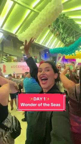Day 1 on Wonder of the Seas Royal Caribbean #mommashive #dayinthelife #dayinmylifeonacruise #cruisevlog #wonderoftheseas #royalcaribbean #royalcaribbeancruise #travelfamily #cruisetipsandtricks #cruisingwithkids #creatorsearchinsights 