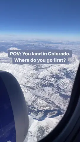 Top places to visit in Colorado ⬇️ 1. Rocky Mountain National Park  2. Colorado Springs 3. Aspen  4. Crested Butte  5. The San Juan Mountains  Also, Glenwood Springs, the Great Sand Dunes, Black Canyon of the Gunnison, and Vail  #colorado #hikecolorado #coloradosprings #fyp