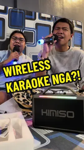 Malapit na Holidays! Para sa non Stop Kantahan, Try mo na tong KIMISO bluetooth Speaker with wireless Mic! Pang duet nga! #Wireless #bluetoothspeaker #kimiso #karaoke #wirelesskaraokespeaker 