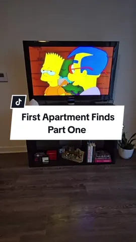 It's probably one of my favorite pieces in my apartment and it was under $50! It looks great in my living room and I love being able to display my @OriginalFunko Pop Figures 😊 #apartmentfinds #targetapartmentdecor #myfirstapartment #smallapartmentdecor #furnishinganapartment 