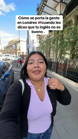 Muchos me han preguntado sobre esto, asi que hoy lo hice para que ustedes intenten hablar ingles , o no tengan miedo de poder comunicarse cuando Vengan a londres 🇬🇧 Influye mucho que es una ciudad multicultural, siento que por eso son pacientes en comprenderte.  #latinos #parati #english #fyp #londonlife #london #pronunciation #learning #blogger 