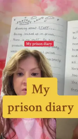 Some people go to prison and come out tough. I went and came out fluff. #prison #diary #journal #zine  #greenscreenvideo #greenscreen 
