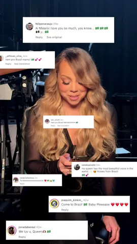 I’m here!! 🇧🇷🇧🇷🇧🇷