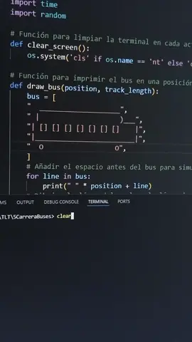 Carrera de buses, love #ingenieriadesistemas #programming #Love #weeb #visualstudiocode #html #sistemas #programacionweb #fyp #python #prince #loveyou 