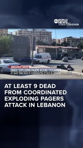 Thousands of pagers belonging to Hezbollah militants in #Lebanon simultaneously exploded in hands and pockets, killing at least nine and wounding thousands. Lebanon is calling the attack “criminal Israeli aggression.” Martha Raddatz reports. #WorldNewsTonight #news