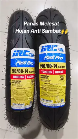Yang masih suka ngeluh suka sambat kalo lagi hujan jalan nya licin sinih mimin kasih tau, mimin ada ban IRC FASTI PRO soft compound ring 14 cocok untuk harian jalan basah dan kering bisa buat motor beat vario mio scoopy fino aerox pcx #ban #banmotor #irc #ircfastipro #bandonat #donat #beat #vario #scoopy #mio #awrox #pcx #fyp #banbalap #balap #roadrace #roadrage #softcompound #bansoftcompound 