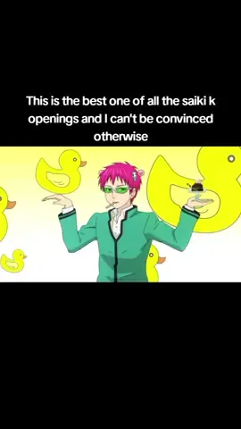 I like when they spin him around like he's in a microwave. Also this is just my favourite of the songs in general  #saikik #thedisastrouslifeofsaikik #tdlosk #saikiknopsinan #animeopening 
