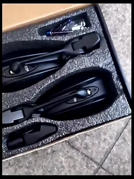 Street King Motorcycle Side Mirror Side Mirror For Motorcycle 360 ° Explosion-Proof Anti Dazzling #motorcycle #motoraccessories #sidemirror #360