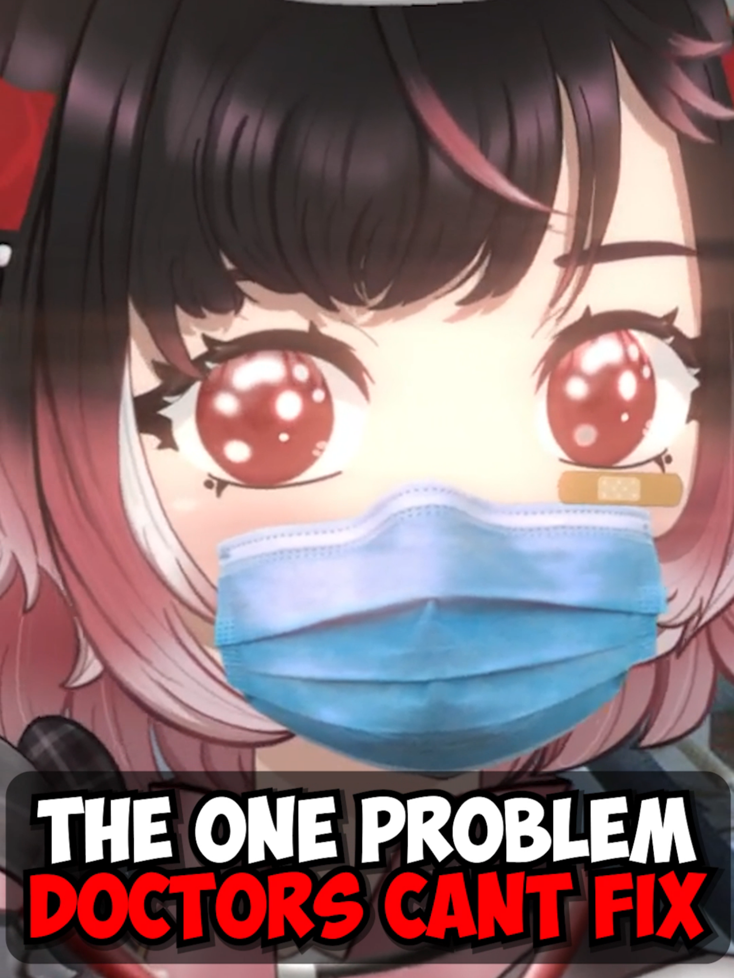 There is only 1 problem doctors can't fix #fyp #vtuber #doctor #french