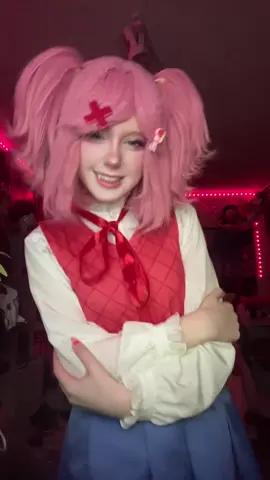 C-c-c-chat!! I’m gonna start putting my captions in a different language! Or just start saying brainrot! 🧚‍♀️⭐️ chat i should have never started cosplaying like being fr. #fyp #cosplay #viral #fypシ゚viral #ddlc #dokidokiliteratureclub #ddlccosplay #dokidokiliteratureclubcosplay #natsuki #natsukiddlc #natsukicosplay #natsukiddlccosplay #natsukidokidokiliteratureclub #makeup 