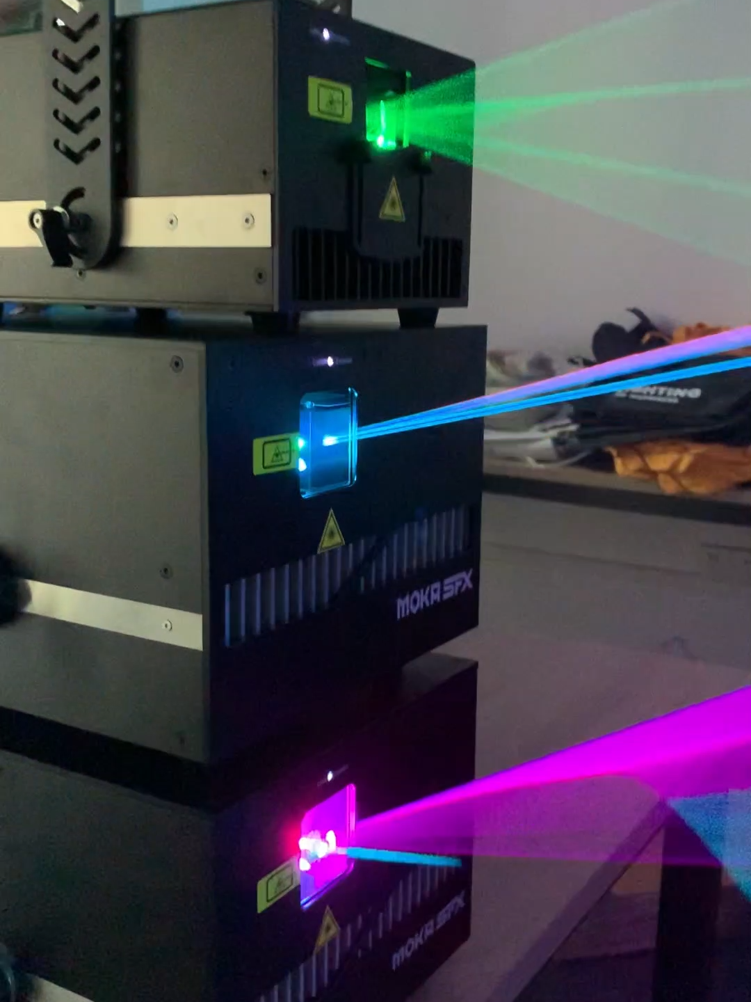 3W/6W/10W RGB animation laser light show the effects#laserlight #dmx512 #stagelighting#djlighting#partylights#mokasfx#discolight