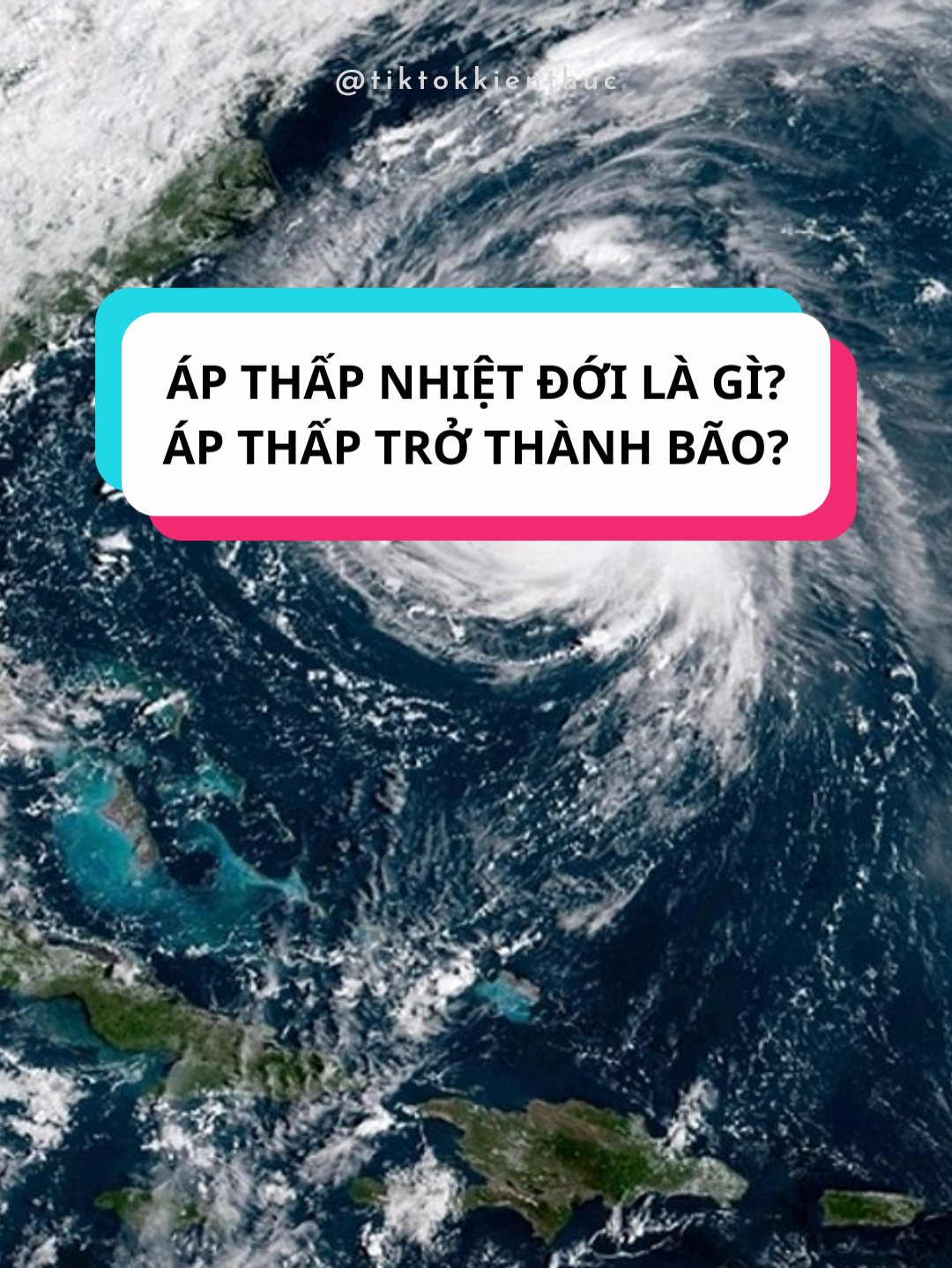 Áp thấp nhiệt đới là gì? Khi nào áp thấp nhiệt đới trở thành bão? #tiktokkienthuc #apthapnhietdoi #bao #baoso4