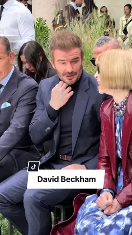 Spotted: #davidbeckham at the @BOSS Spring/Summer 2025 Show at #milanfashionweek. #voguegermany #beckham #thebeckhams #davidbeckhamstyle #TikTokFashion #mfw #boss #milan #davidbeckhamedit 