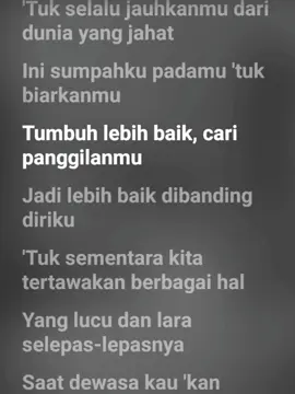 tumbuh lebih baik... #lyrics #ninafeast #ytmusic 