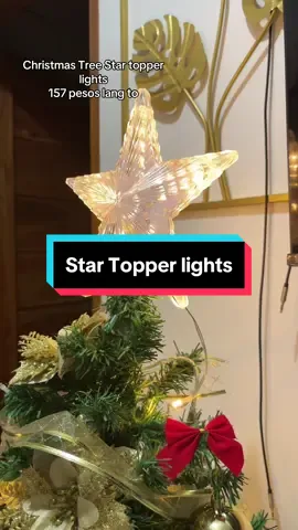 Ang ganda lalo ❤️ #xmastree #christmastiktok #christmas #topperforchristmastree #affordablechristmasdecor #starforchristmastree o