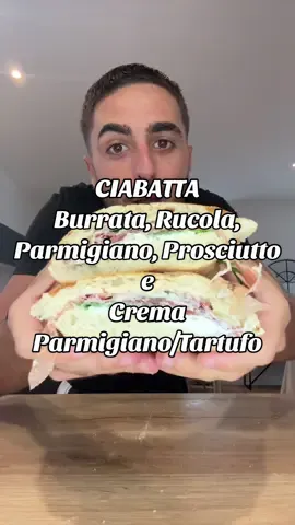 CIABATTA SANDWICH | 100% Tartufo 🥪🇮🇹 Burrata, Rucola, Parmigiano, Prosciutto di Parma e Crema Parmigiano e Tartufo 😍 #sandwich #panini #fr #france #fyp #italianfood #loveyou #cook #fypp #cooking #cuisine #rapide #italie #italienne #viraltiktok #direct #lover #bread #ciabatta #italia #ham #vf #langue #apprendresurtiktok #cannes #fastfood #nouveau #new #streetfood #original #real #Recipe #amore #calabria #asmr #italiano #salam #soccertiktok #calcio #fresh #following #likе #passion #burrata 