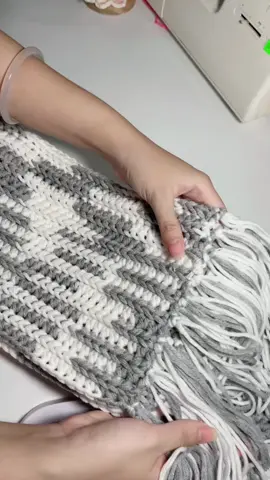 Thêm cho các con ghệ 1 màu khăn len loang siu đẹp  #crochet #moclen #danaumoclen #khanlen 