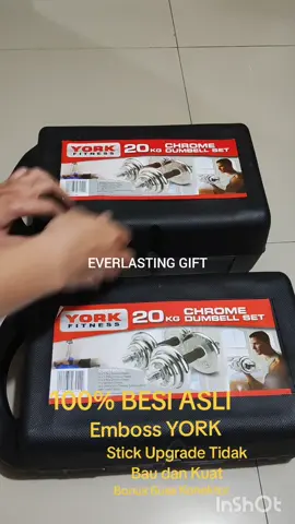 Dumbell 20kg YORK BESI ASLI #Fitness #dumbellbesi #dumbell20kg #olahraga #HOMEGYM #alatfitness 