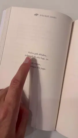 gausah dichat lagi ya