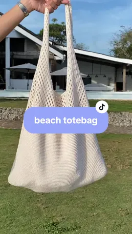 Totebag for daily use or for beach travels #Totebag #BeachBag #KnittedBag