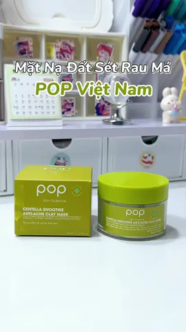 Phần 41 | Mặt Nạ Đất Sét Rau Má POP #unboxing #review #matnadatset #matnadatsetrauma #popvietnamm #xuhuong #tiktok 