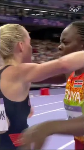 Keely Hodgkinson made history at Paris 2024, capturing GOLD in the 800m! 🥇 #Olympics #Paris2024 #Sports #Athletics 