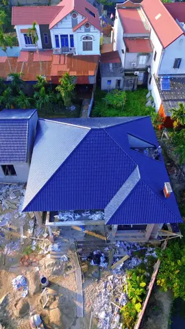 Hoàn thành và bàn giao công trình mái ngói có diện tích 292m2 Đưa vào sử dụng cho CĐT Em Dũng .Địa chỉ: Song Mai - Bắc Giang. Đơn vị thi công. Cơ khí Hùng Mạnh #maingoi #mainhat #thicongmaitonmaingoi #thicongtrongoinhadep 