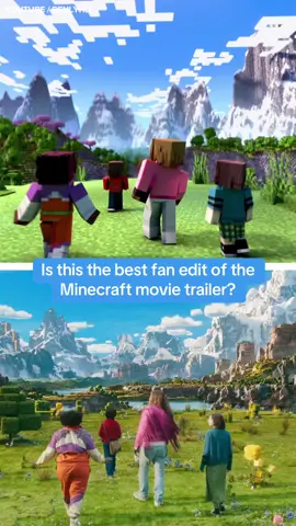 This version of the Minecraft movie trailer could be the best one yet! 🎥: YouTube / BenlyHD #Minecraft #jackblack #gaming #movie #film #jasonmamoa 