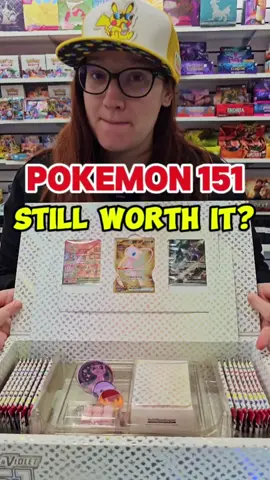 Pokemon 151 still worth is? #pokemoncards #pokemon151 #pokemontcg #pokemoncardsopening #pokemonpulls 