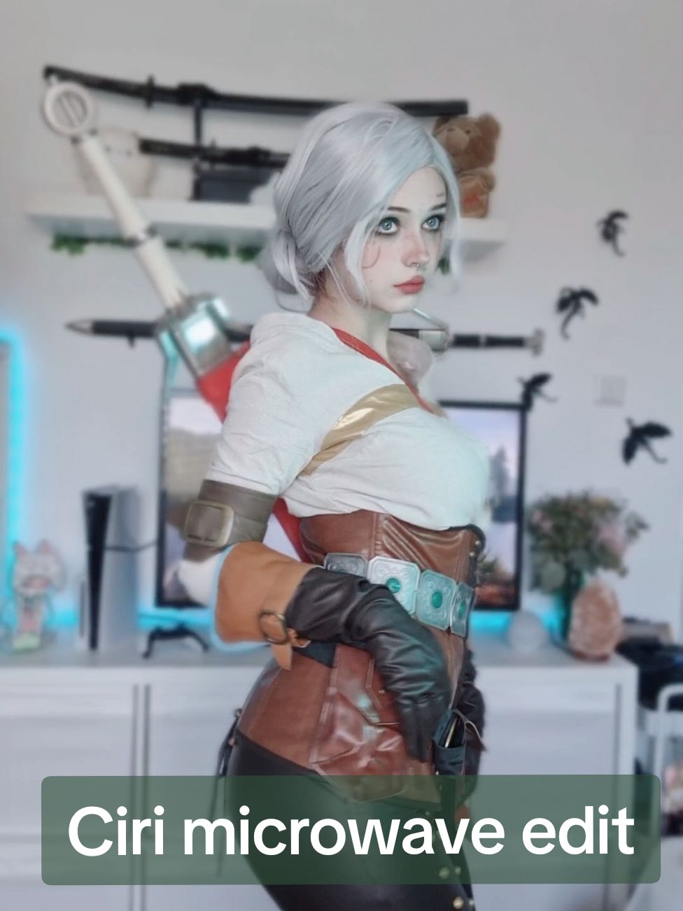 This trend is so funny to me #thewitchercosplay #thewitcher3 #thewitcher #ciricosplay #ciri #cosplay 