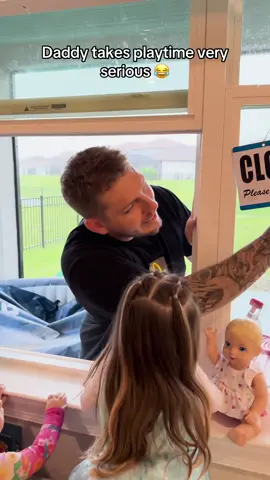 Daddy got a job at Target 😂 #comedy #funny #kids #family #parents #mom #dad 