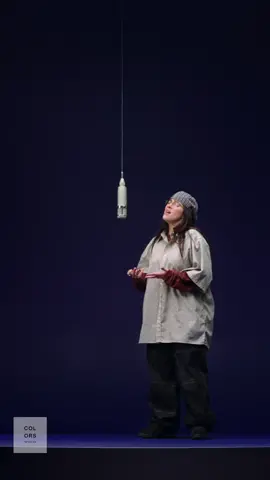 Billie singing WILDFLOWER on @COLORS 