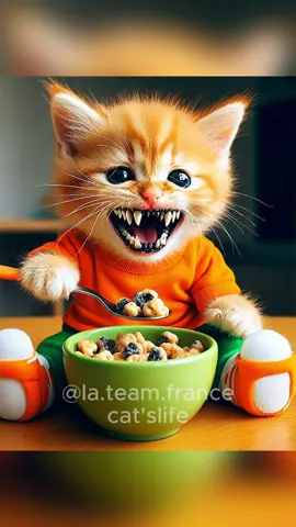 that's unlucky.. #ia #aiart #catslovers #castoftiktok #kitten #poorcat #chat
