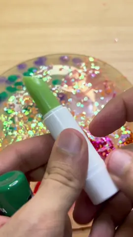 Lipstick makeup slime clear  #makupslime #color #asmrvideo #clearslime #slimeasmr #mix  #lipstickslime #lipstickmixing 