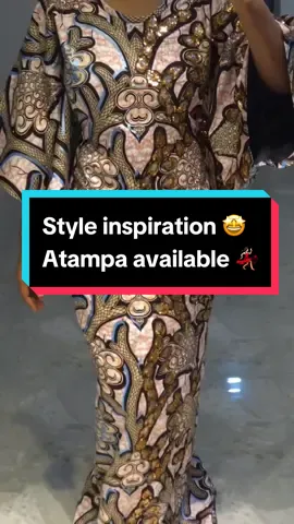 Style inspiration 🤩Atampa available 💃🏻 07060774402 #fabricsinkano #hausasong #hausatiktok #kano #abuja #kaduna #voiceover #atampa 