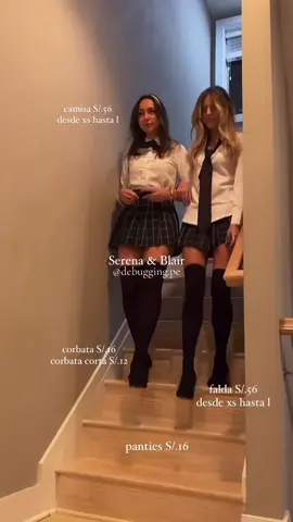 Disfraz Serena & Blair!  Envíos a todo el Perú  #disfraz #serenavanderwoodsen #blairwaldorf #gossipgirl #gossipgirlhere #peru #lima #halloween #fypシ #fyp 