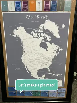 Push Pin travel map 😍😍🚢 #Traveltok #Crafttok 