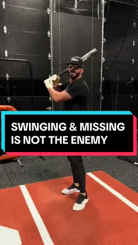 Swinging & missing is not the enemy. The feeling that most players feel when they do is. Try to look on the brighter side. If you’re trying to swing hard, sometimes you’re going to swing and miss, it’s apart of the game. If the pitcher dots one up and the umpire calls it, that’s okay. Think positive, play the game. #baseball #baseballlife #baseballtiktok #baseballszn #baseballmom #baseballtraining 